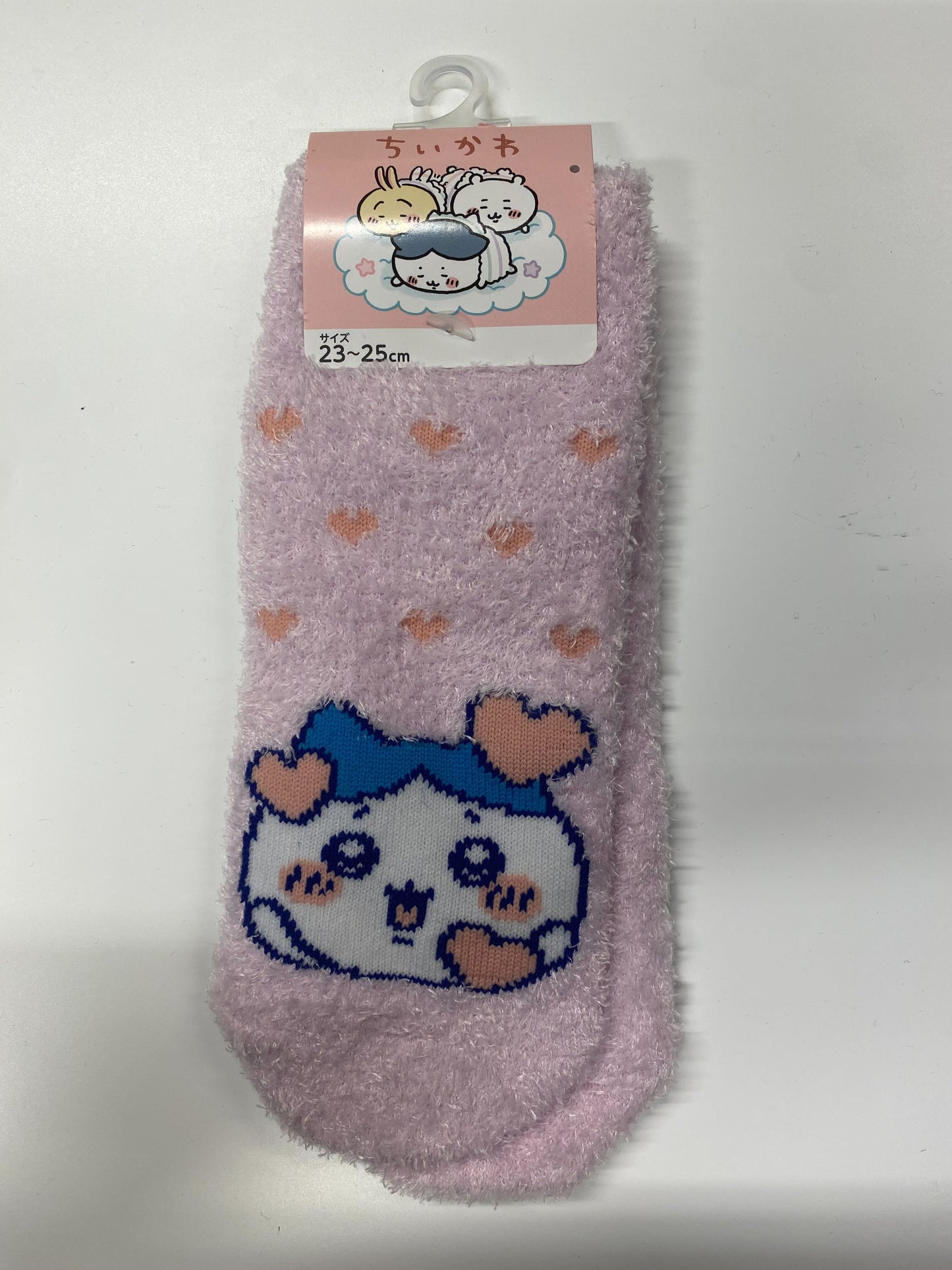 ちいかわ ハチワレ もこもこルームソックス 23-25cm
