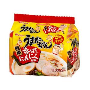 ハウス食品 うまかっちゃん 熊本 香ばしにんにく風味 5食入