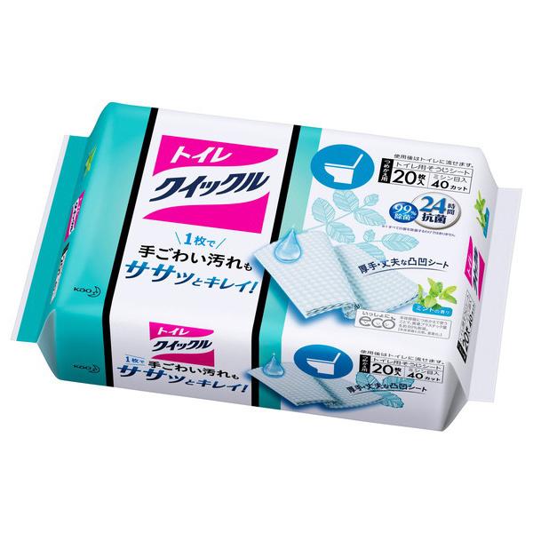 トイレクイックル つめかえ用 ジャンボパック 20枚入