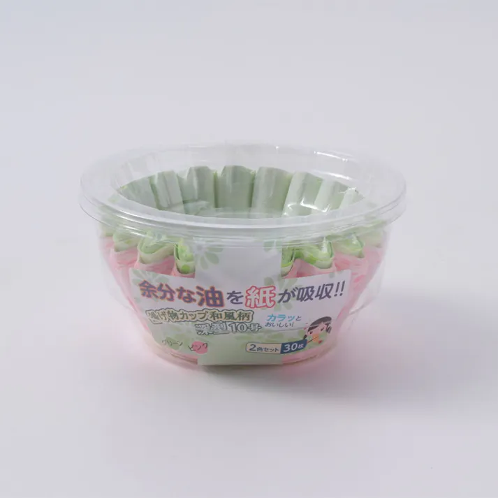 揚げ物カップ 和風柄 30枚入