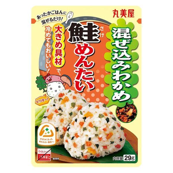 丸美屋 混ぜ込みわかめ 鮭めんたい 29g