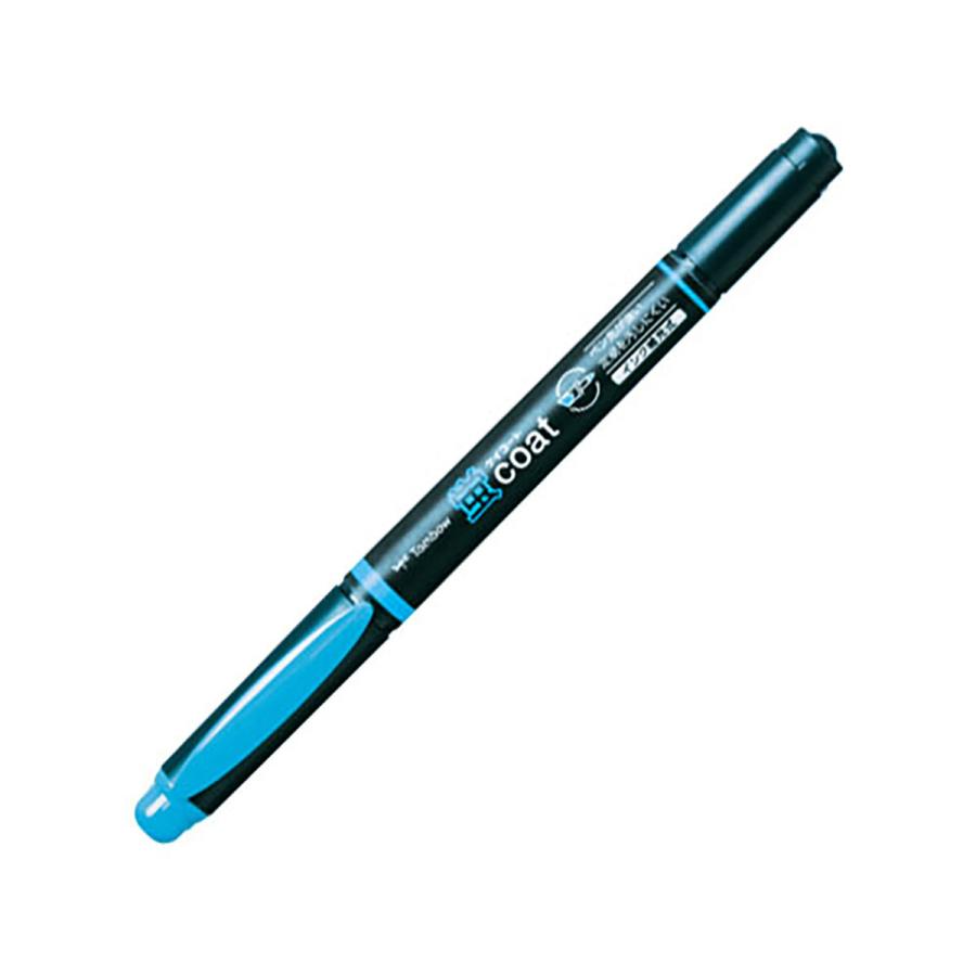 トンボ鉛筆 マーカー 蛍コート 3.8mm/0.8mm 水性 そらいろ