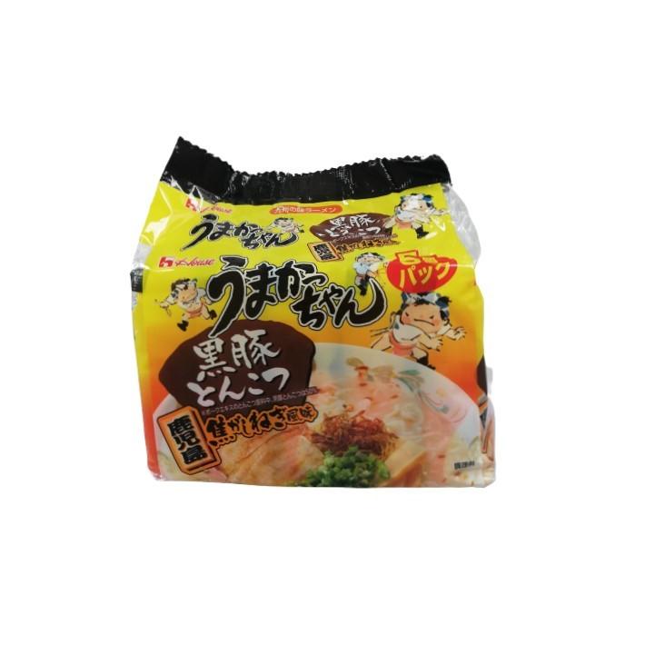 うまかっちゃん鹿児島黒豚とんこつ 5個パック ハウス食品