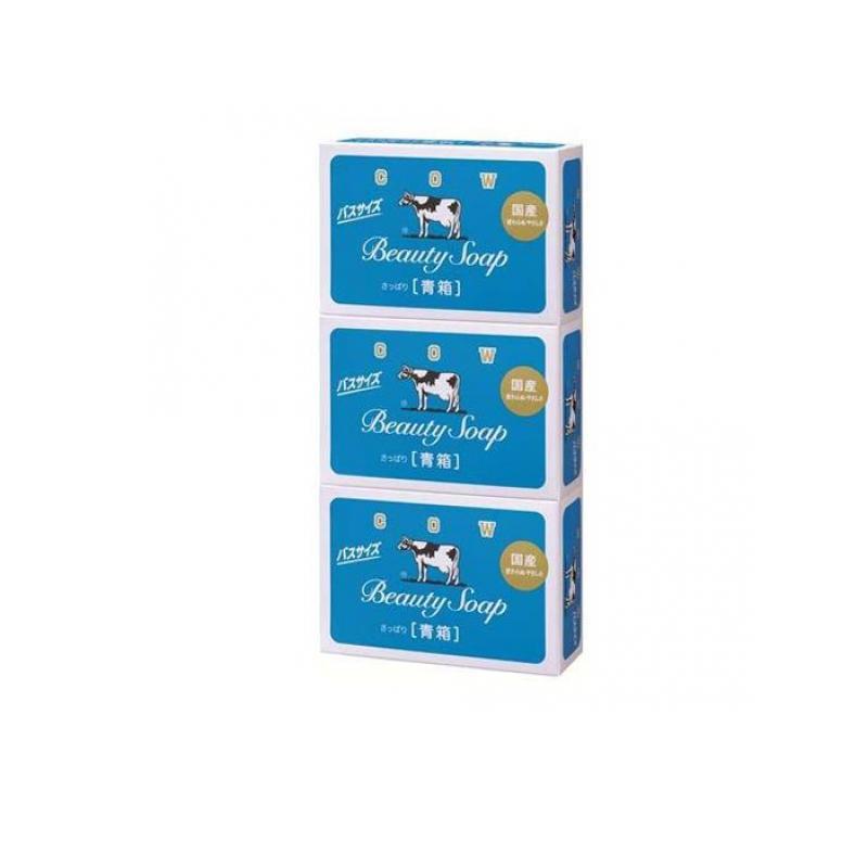 牛乳石鹸 カウブランド 青箱 バスサイズ 130g× 3個入