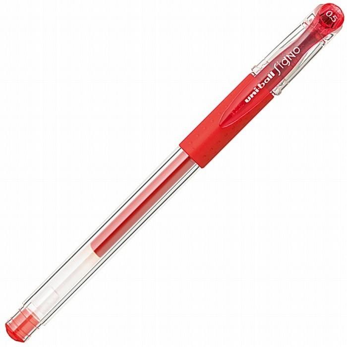 ユニボール シグノ 細0.5mm インク色:赤 品番:UM15105.15 三菱鉛筆(uni) 専門ストア ボールペン