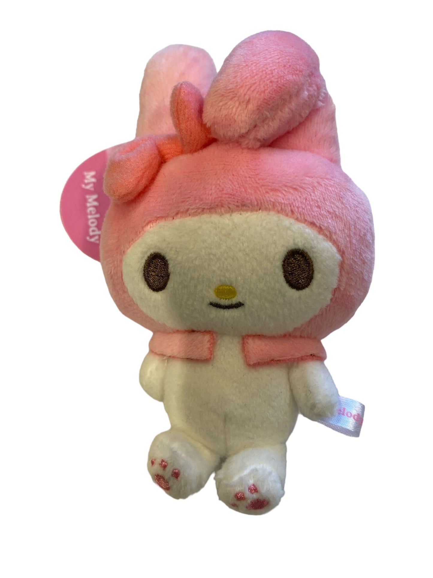 【サンリオキャラクターズ】ぬいぐるみマスコットキーホルダー【マイメロディ】