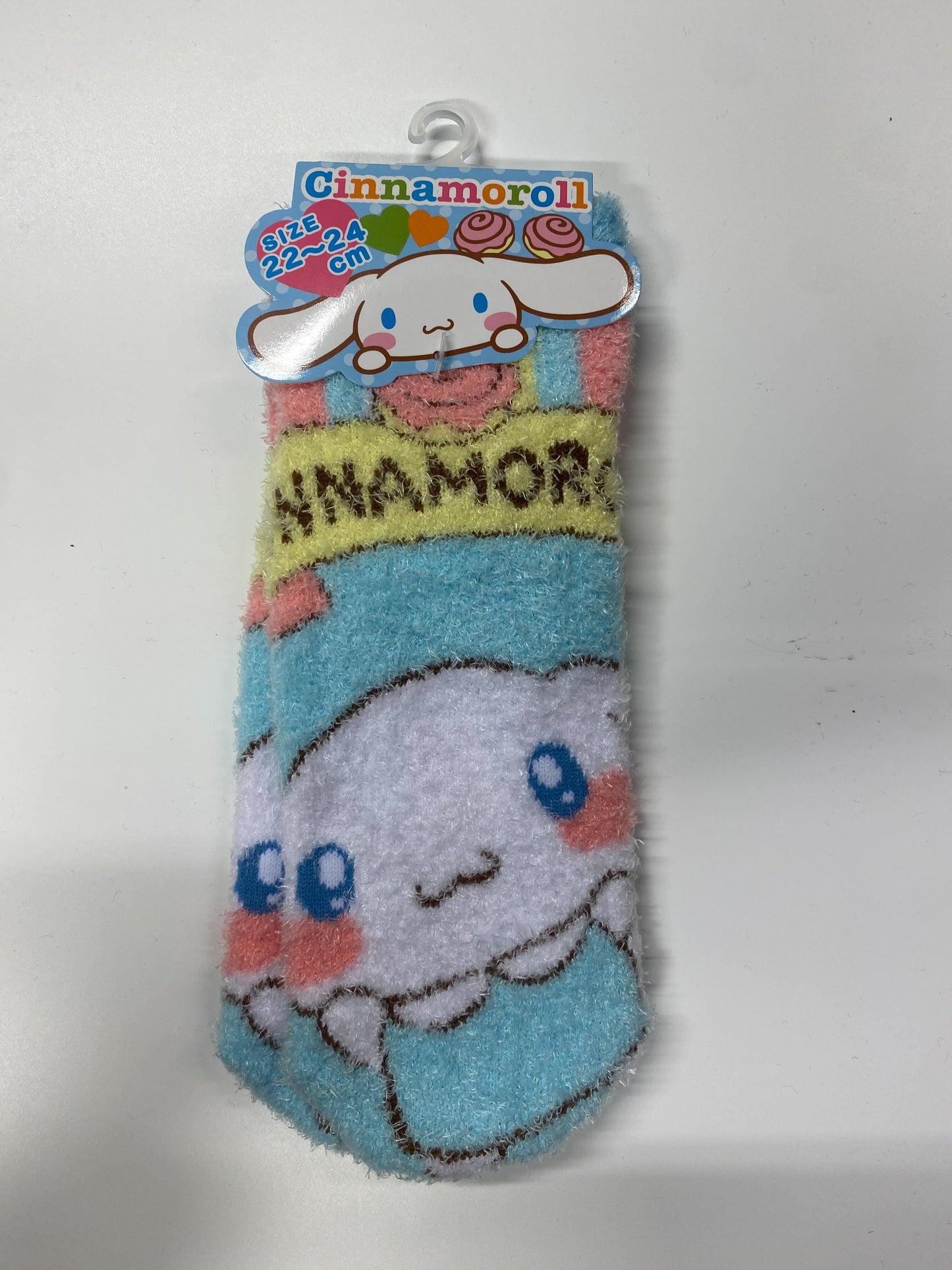 シナモロール もこもこルームソックス 22-24cm