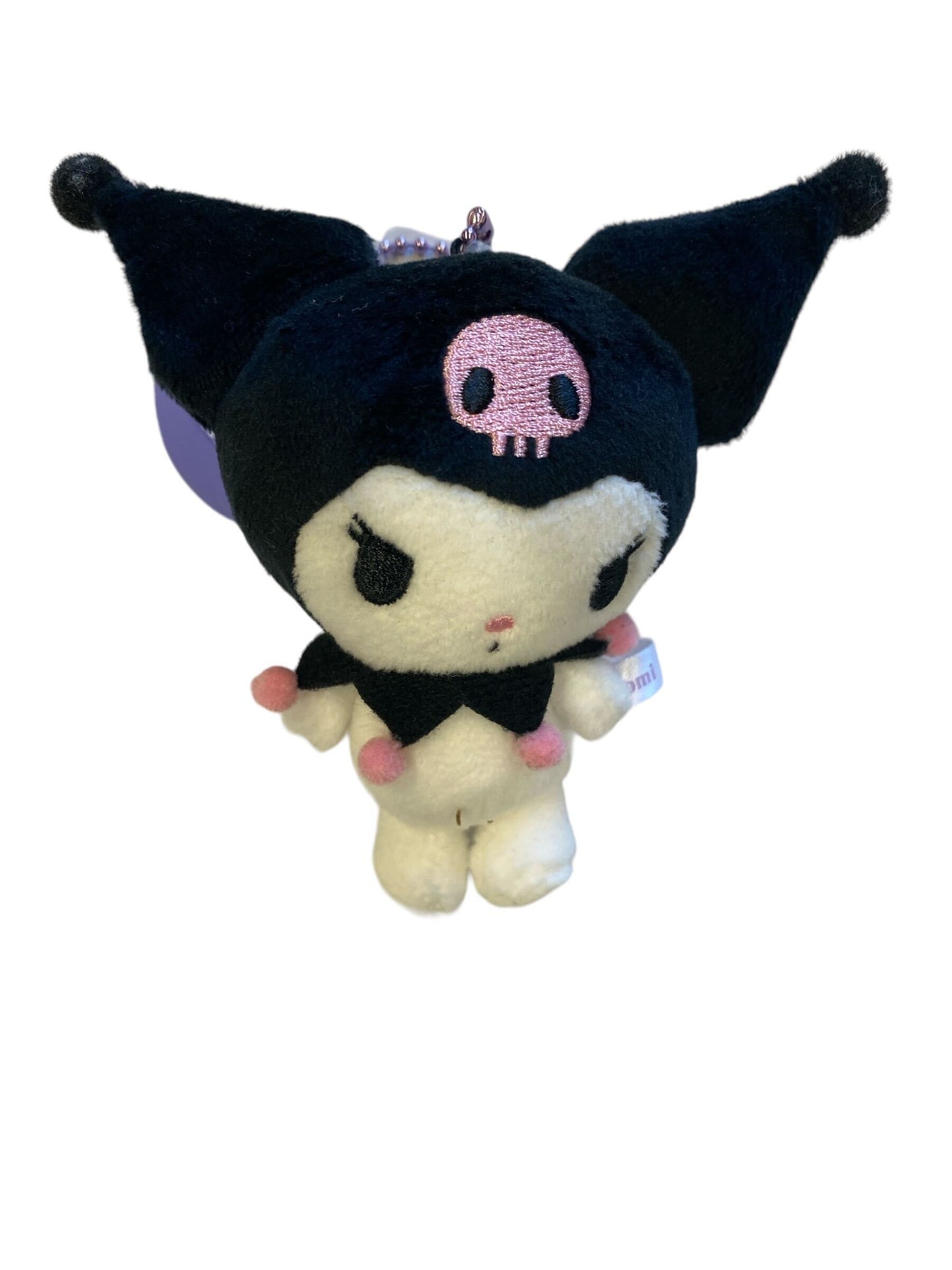 【サンリオキャラクターズ】ぬいぐるみマスコットキーホルダー【クロミ】