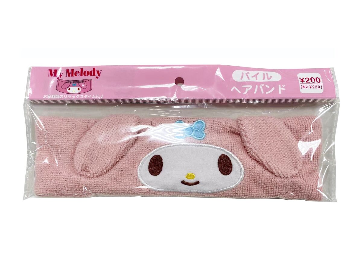 パイル　ヘアバンド　（マイメロディ）