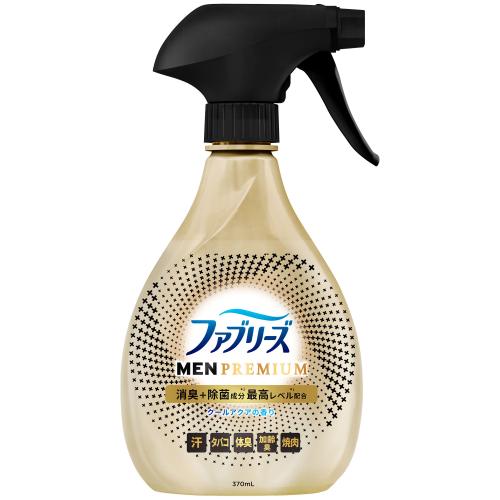 ファブリーズ　W除菌+消臭　プレミアムメン　クールアクアの香り　本体　370mL