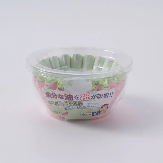 揚げ物カップ 和風柄 30枚入