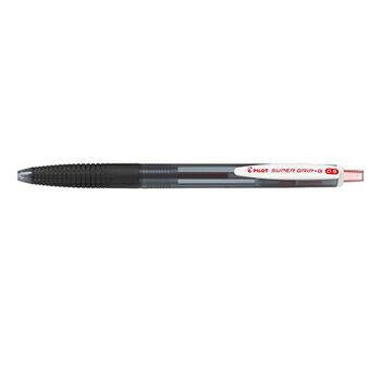 パイロット 油性ボールペン スーパーグリップG ノック式 0.5mm レッド BSGK-10EF-RR