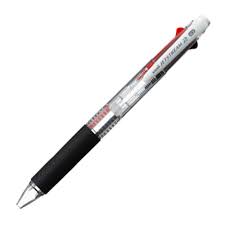 UNI 三菱鉛筆 ジェットストリーム 2色ボールペン 0.7mm SXE230007.T 透明