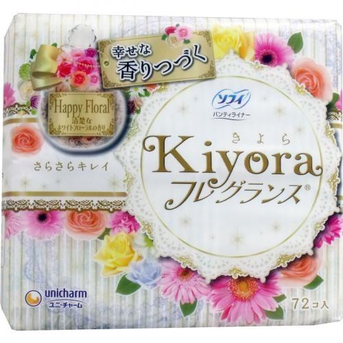 ソフィ　Kiyora　フレグランス　ハッピーフローラルの香り　72個入