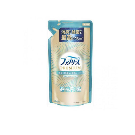 ファブリーズ W除菌+消臭プレミアム 清潔なランドリーの香り 詰め替え用 320mL