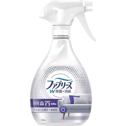 P＆G ファブリーズ W除菌+消臭 布用 スプレー 無香料 アルコール成分入り 本体 370mL