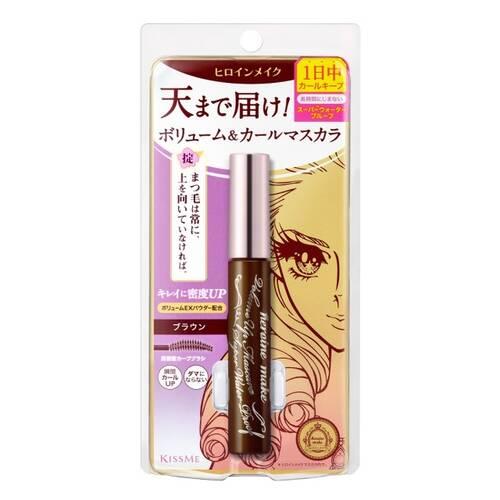 ヒロインメイク ボリューム＆カール マスカラ スーパーWP ブラウン
