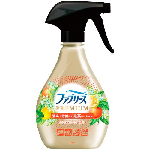 ファブリーズ　Ｗ除菌＋消臭　プレミアム　シトラス＆ガーデン　本体　370mL