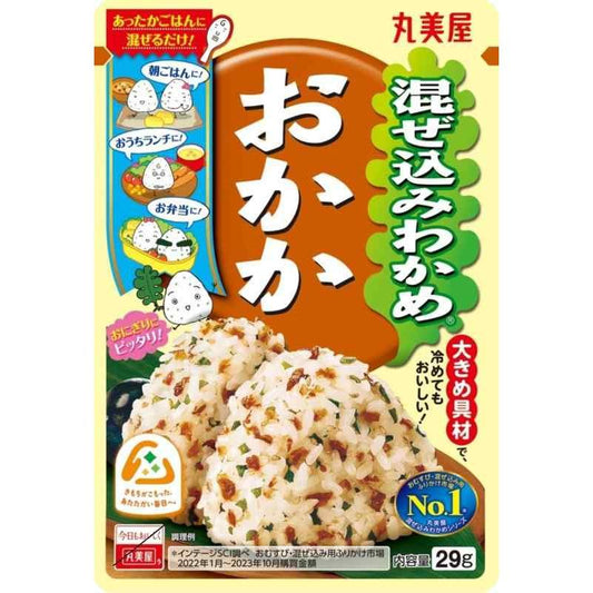 丸美屋 混ぜ込みわかめ おかか 29g