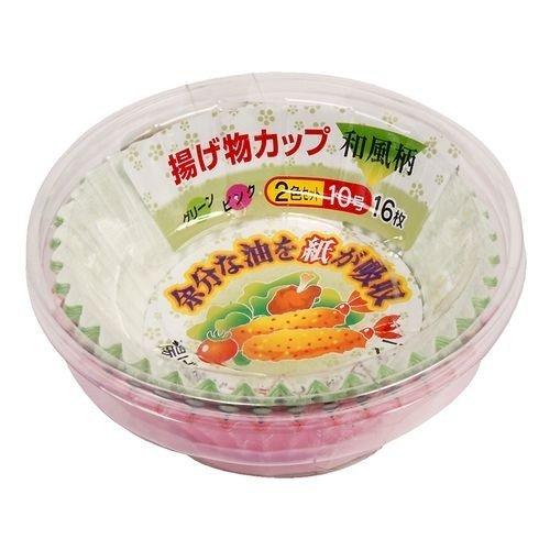 揚げ物カップ 和風柄 16枚入